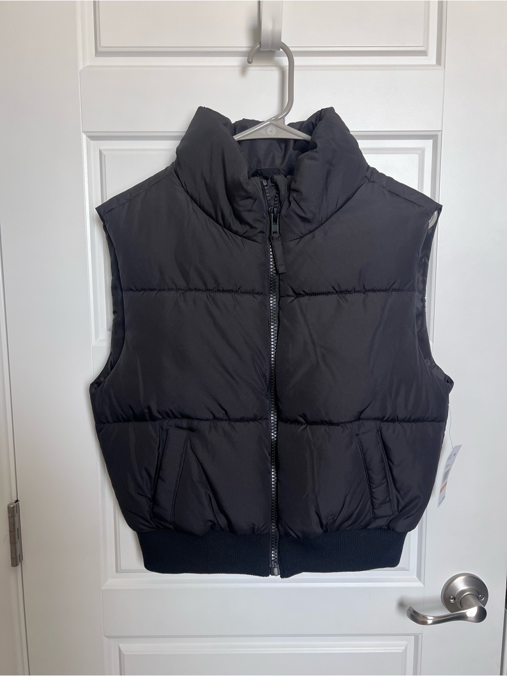 Aeropostale Black Puffer Vest